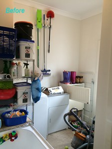Existing temporary laundry