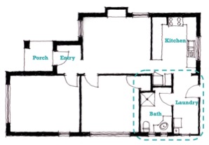 Existing conditions plan
