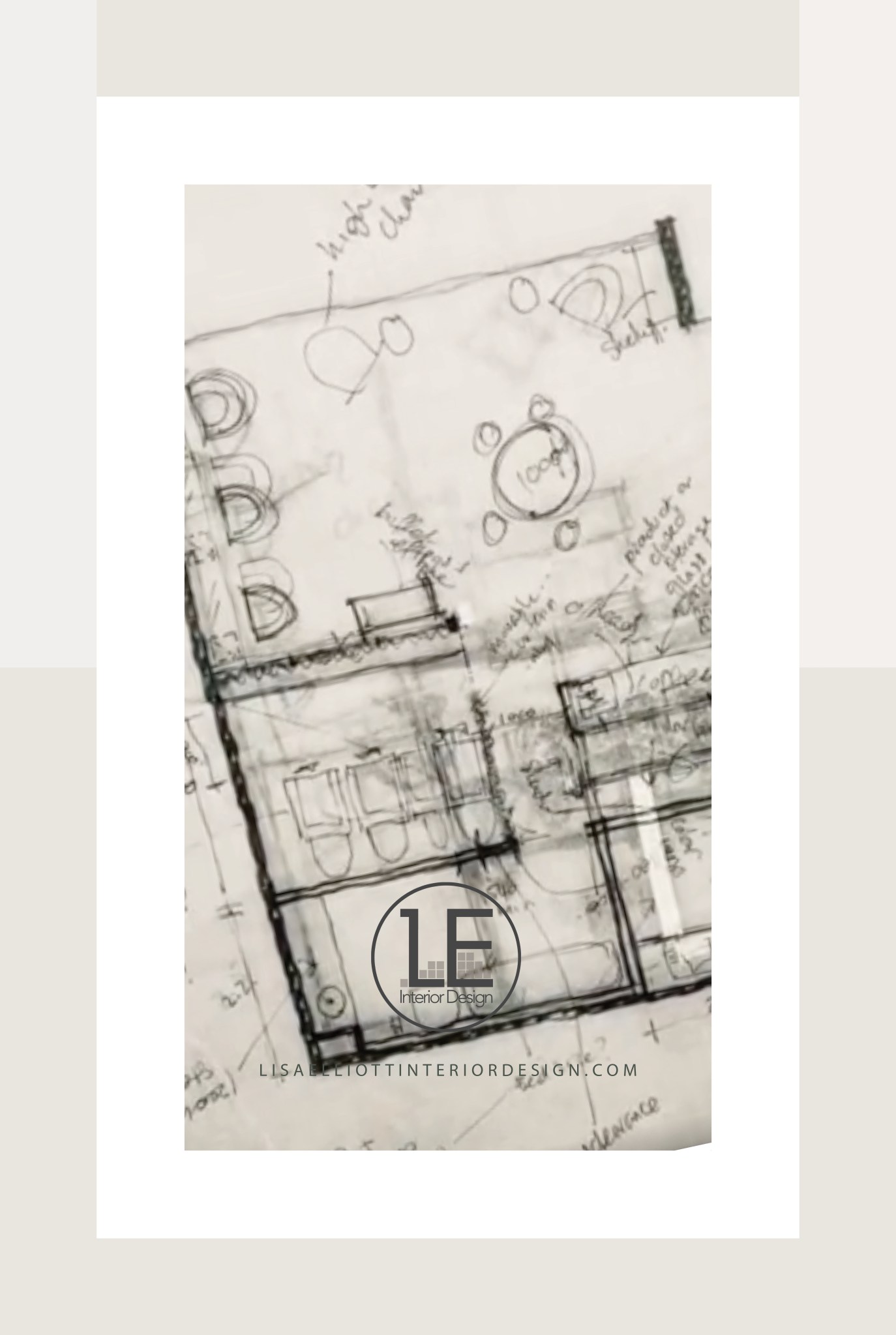 Explaining the Design Process: The Sketch Plan – Lisa Elliott Interior ...