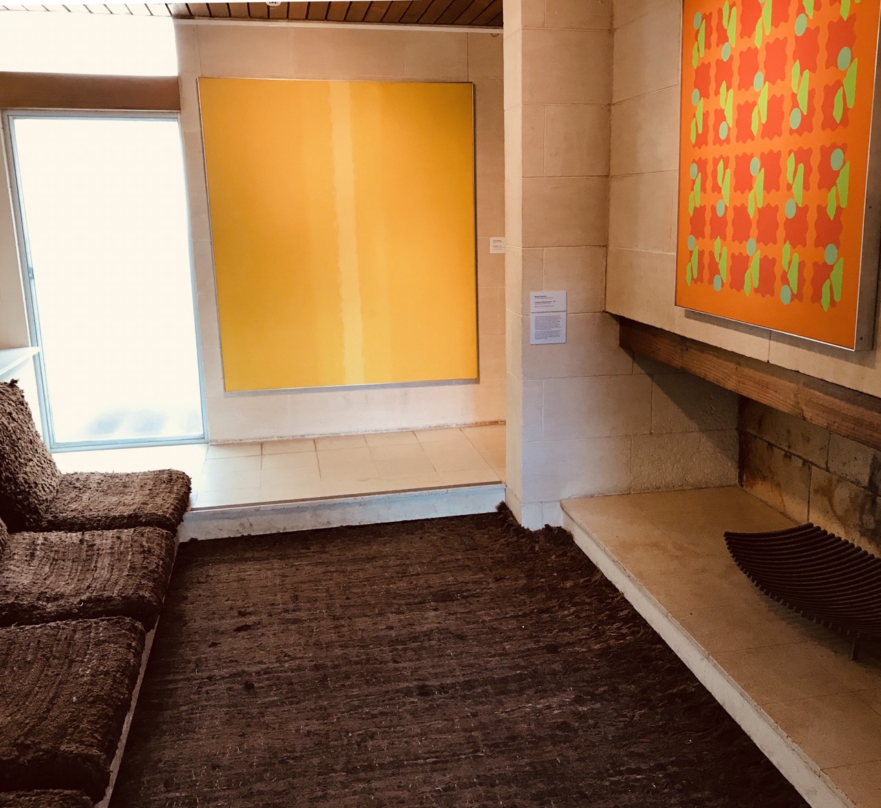 1960s home at Heide Museum of Modern Art in Melbourne, a source of vintage design inspiration for unique Melbourne interiors.